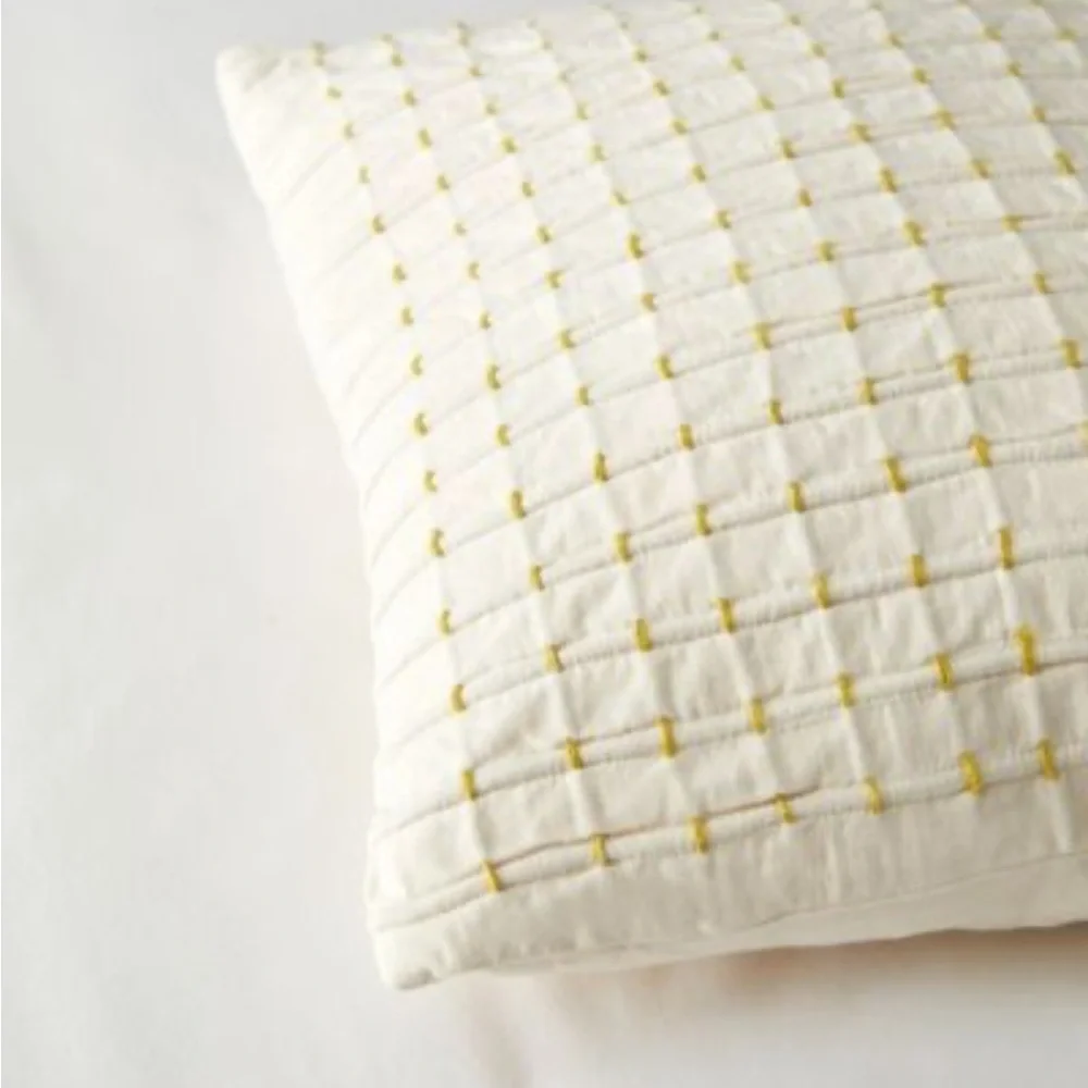 Urban Outfitters Stitchwork Throw Pillow NWT